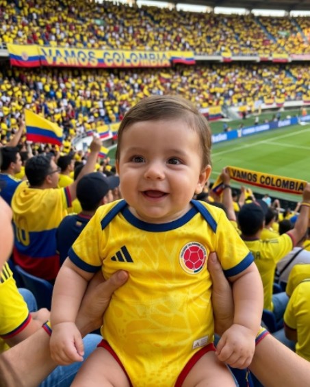 BODY SELECCION COLOMBIA PARA BEBE