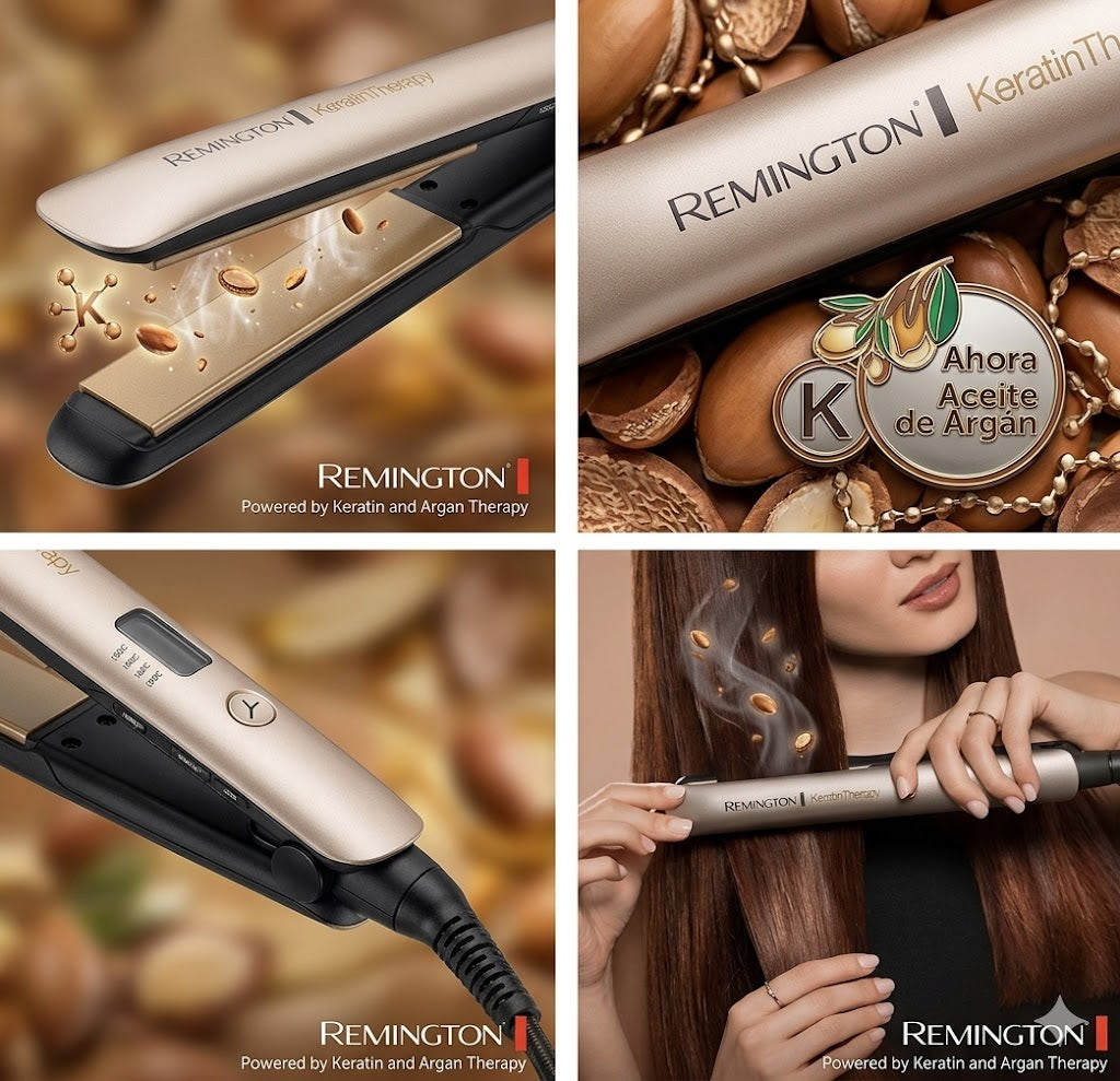 PLANCHA PARA CABELLO GENERICA KERATIN